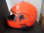 Nolan fluo systeemhelm medium + Sena SF2 intercom+Bluetooth, Motoren, M, Systeemhelm, Nolan, Tweedehands