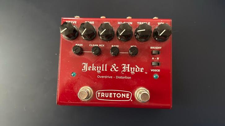 Truetone jekyll & hyde v3 (koop/ruil), Muziek en Instrumenten, Effecten, Zo goed als nieuw, Distortion, Overdrive of Fuzz, Reverb