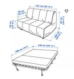 Canapé convertible bz ikea lycksele, Maison & Meubles, Enlèvement, Comme neuf