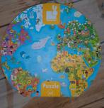 JANOD super leuke wereld puzzel, Ophalen of Verzenden, Zo goed als nieuw