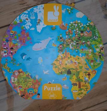 JANOD super leuke wereld puzzel, Enlèvement ou Envoi, Comme neuf