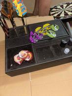 Darts bord, Sports & Fitness, Fléchettes, Enlèvement, Comme neuf, Cible de fléchettes avec fléchettes