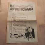 De arbeidsman 1942 collaboratie krant, Verzamelen, Militaria | Tweede Wereldoorlog, Ophalen of Verzenden