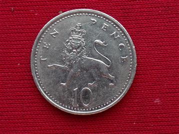Muntstuk van 10 pence van 2001  beschikbaar voor biedingen
