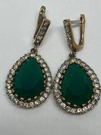 Zilveren oorbellen ( zilver 925 ), Overige kleuren, Nieuw, Ophalen of Verzenden, Met edelsteen