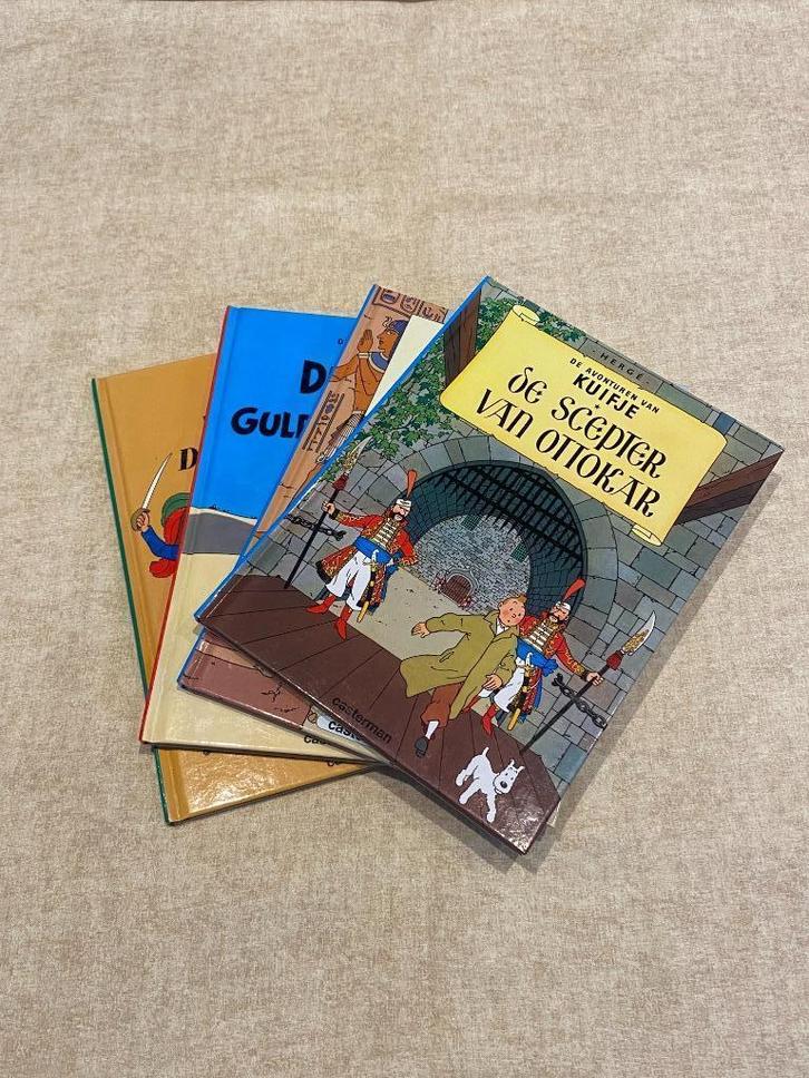 Kuifje - lot van 4 klein-formaat hardcover albums, Boeken, Stripverhalen, Nieuw, Ophalen