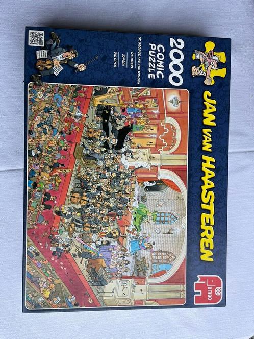 Set van 3 - Jan Van Haasteren puzzels - 2000 stukken (14), Hobby en Vrije tijd, Denksport en Puzzels, Gebruikt, Legpuzzel, Meer dan 1500 stukjes