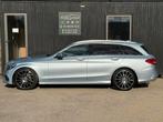 Mercedes-benz c200d amg 2018 automaat  xenon 12M GARANTIE, Automaat, Parkeersensor, Leder, Bedrijf