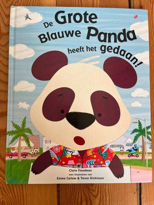 De grote blauwe panda heeft het gedaan., Boeken, Kinderboeken | Kleuters, Gelezen, Fictie algemeen, 4 jaar, Jongen of Meisje, Voorleesboek