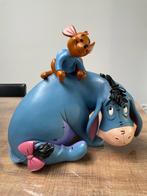 EEYORE & ROO - Groot resine beeld - Disney - rutten ., Verzamelen, Disney, Ophalen of Verzenden, Winnie de Poeh of vrienden, Zo goed als nieuw