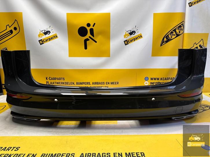 VW Golf 8 Variant R-Line Achterbumper 4XPDC 5H9807421F LC7Q, Auto-onderdelen, Carrosserie, Bumper, Volkswagen, Achter, Gebruikt