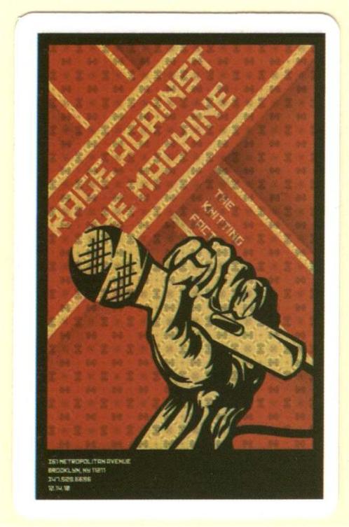 Rage Against the Machine sticker #2, Verzamelen, Muziek, Artiesten en Beroemdheden, Nieuw, Verzenden