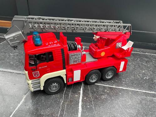 bruder brandweerwagen, Kinderen en Baby's, Speelgoed |Speelgoedvoertuigen, Ophalen of Verzenden