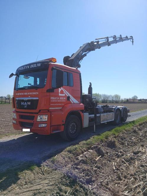 MAN TGS 26.400 HIAB Mulitilift HIAB 211 EP-5 Hipro, Auto's, Vrachtwagens, Particulier, ABS, Airconditioning, Boordcomputer, Centrale vergrendeling