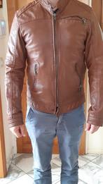 Veste cuir Homme, Maat 48/50 (M), Ophalen of Verzenden, Bruin, Zo goed als nieuw