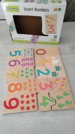 Nummer insteekpuzzel - Insert Numbers  - Andreu Toys, Ophalen of Verzenden, Zo goed als nieuw, Puzzelen