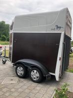 2 paards trailer Humbaur 2010, Enlèvement ou Envoi, Comme neuf, Bois, Remorque 2 chevaux