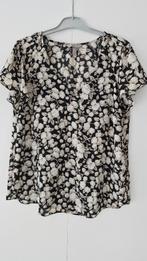Luchtige blouse, mt 38, Maat 38/40 (M), H&M, Wit, Ophalen of Verzenden