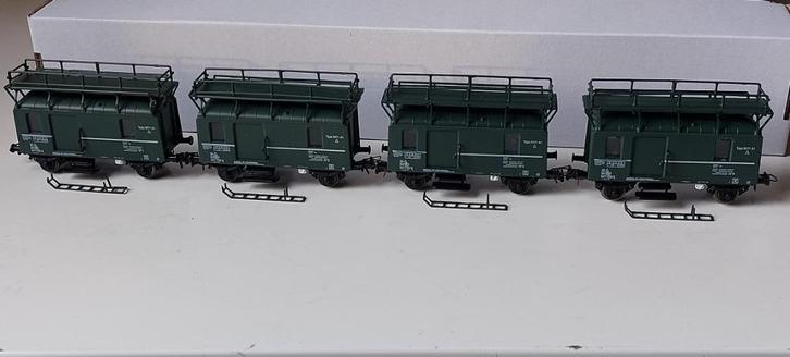 SNCB/NMBS DACKER SET 4 VOOR ONDERHOUD CATENAIRE*HO*DC, Hobby en Vrije tijd, Modeltreinen | H0, Nieuw, Wagon, Gelijkstroom, Analoog