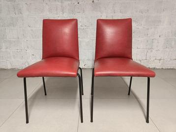 2 chaises Meurop vintage des années 1960 de Pierre Guariche