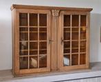 vintage vitrinekast 119x94x32, Huis en Inrichting, Kasten | Wandmeubels, Ophalen, Gebruikt