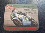 Bierviltje Stella Artois Francorchamps GP motocross Yamaha, Ophalen of Verzenden, Zo goed als nieuw, Viltje(s), Stella Artois