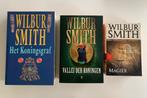 3 X Wilbur Smith, Egyptische trilogie, in perfecte staat, Enlèvement ou Envoi, Utilisé
