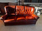 GRATUIT Fauteuil en cuir marron 3 places, Cuir, Enlèvement, Utilisé, Trois personnes