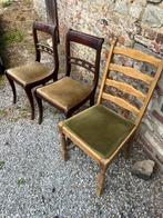 3 chaises d’église, Antiek en Kunst, Ophalen