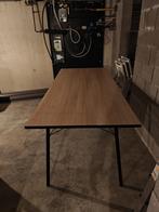 Tafel met 6 stoelen, Huis en Inrichting, Tafels | Eettafels, Ophalen, 50 tot 100 cm, Zo goed als nieuw, Vijf personen of meer