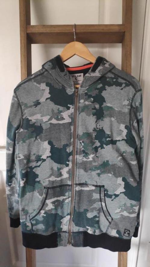 Hoodie met camouflage-patroon Garcia Jeans, Kinderen en Baby's, Kinderkleding | Maat 176, Zo goed als nieuw, Jongen, Ophalen of Verzenden