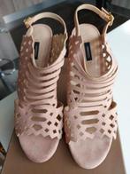 Schoenen met hakje oud roze... #40 merk: Mango, Roze, Zo goed als nieuw, Ophalen