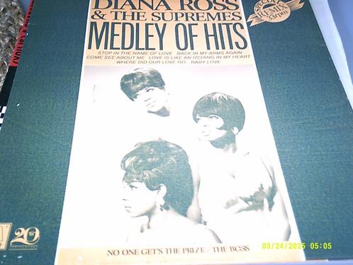 Diana Ross & The Supremes* – Medley Of Hits / No One Gets Th, Cd's en Dvd's, Vinyl | R&B en Soul, Zo goed als nieuw, Soul of Nu Soul