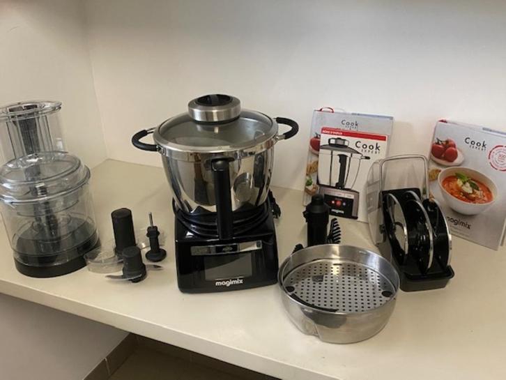 Magimix Cook Expert XL, Elektronische apparatuur, Keukenmixers, Gebruikt, 3 tot 4 liter, 3 snelheden of meer, Vaatwasserbestendig