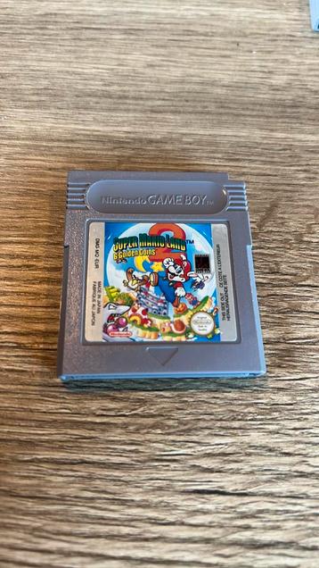 Super Mario Land 6 golden coins Game Boy  disponible aux enchères