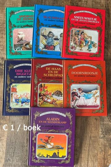 Sprookjesboeken beschikbaar voor biedingen