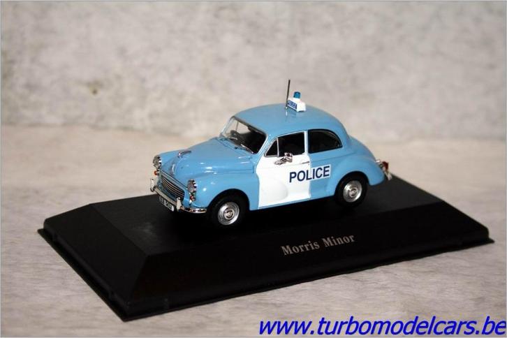 Morris Minor POLICE 1/43 Atlas Police Cars, Hobby en Vrije tijd, Modelauto's | 1:43, Nieuw, Auto, Overige merken, Ophalen of Verzenden