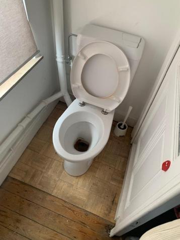 WC, toilet, Enlèvement, Utilisé