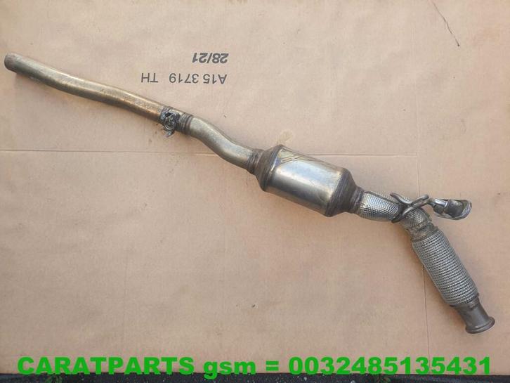 5Q0253059FE 5Q0131701AD uitlaatpijp met katalysator VW Audi, Auto-onderdelen, Uitlaatsystemen, Audi, Volkswagen, Gebruikt