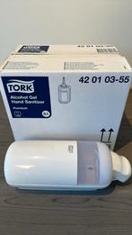 Tork alcohol gel 6x1liter + dispenser, Ophalen of Verzenden, Nieuw