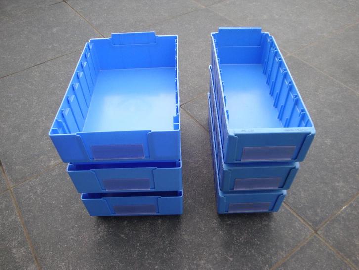 Schaefer sorteerbakjes - sorteerbakken - magazijnbakken, Doe-het-zelf en Bouw, Kratten en Dozen, Gebruikt, Bak of Kist, Ophalen