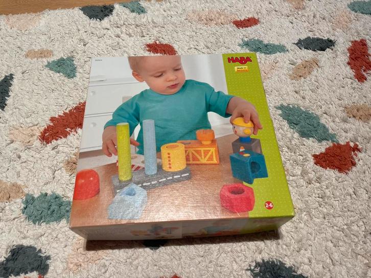 Haba steekspel bouwen, Enfants & Bébés, Jouets | Vêtements de jeu, Comme neuf, Enlèvement