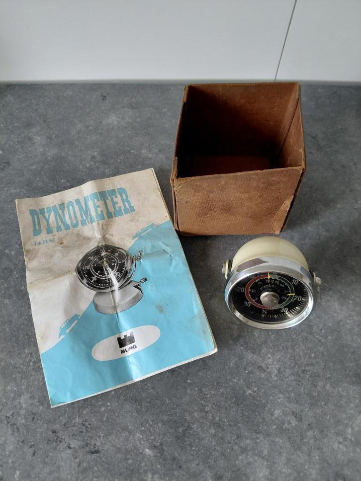 Vintage Burg Dynometer Oldtimer VW Cox Opel BMW, Auto diversen, Autogereedschap, Gebruikt, Verzenden