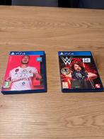 FIFA 20 en WWE 2K19, Consoles de jeu & Jeux vidéo, Jeux | Sony PlayStation 4, Comme neuf, Enlèvement ou Envoi