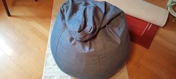 Pouf poire en tissu jeans beschikbaar voor biedingen