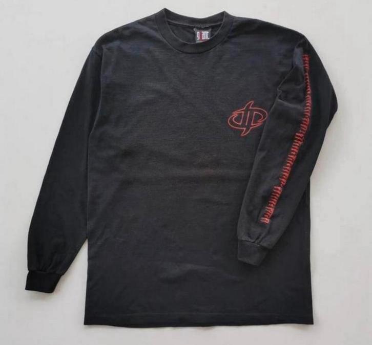 Vintage Drowning Pool Band Band Tees Rock T Shirt Zeldzaam L, Verzamelen, Muziek, Artiesten en Beroemdheden, Zo goed als nieuw