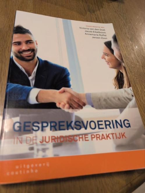 Gespreksvoering in de juridische praktijk, Boeken, Wetenschap, Zo goed als nieuw, Ophalen