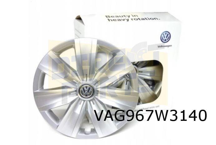 Volkswagen Wieldoppen set (4x) 16'' inch Origineel! 2GA07145, Auto diversen, Wieldoppen, Nieuw, Verzenden