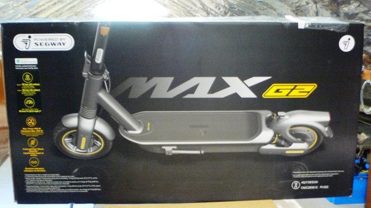 Ninebot Segway KickScooter MAX G2 D, Fietsen en Brommers, Steps, Zo goed als nieuw, Elektrische step (E-scooter), Ophalen