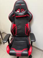 DXRacer RACING PRO Gaming Chair Zwart/Rood, Huis en Inrichting, Ophalen, Gaming bureaustoel, Gebruikt, Zwart